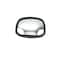 Retrac Aerodynamic 8in Black Plastic Convex Mirror Head Fits 3/4in to 1-1/4in Tube 610875 - alternate 3